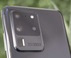 The rear camera bump on the Galaxy S20 Ultra in all its glory (Image Source: Ice Universe)