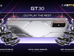 The Infinix GT 30 features a 64 MP primary camera (Image source: Infinix)