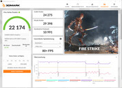 Fire Strike (on mains, Turbo Mode)