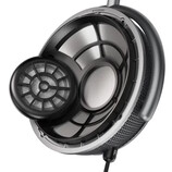 The Grell OAE2 open-ear headphones use angled transducers to better simulate musical performances.