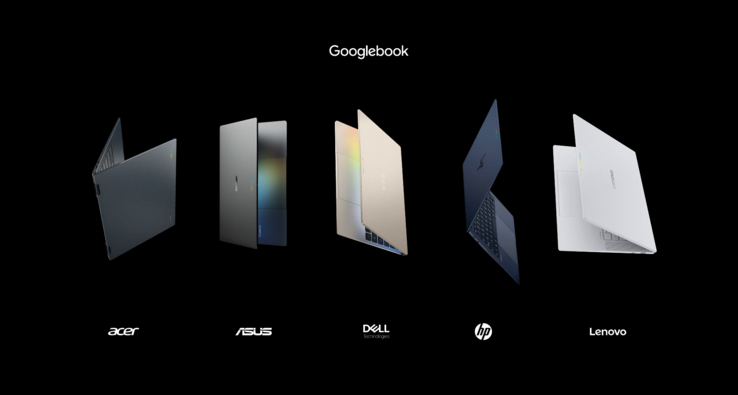 Googlebooks from Acer, Asus, Dell, HP, and Lenovo are now available for pre-order