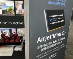 Frore Systems at Computex in Taipei. (Image source: Andreas Sebayang/Notebookcheck.com)