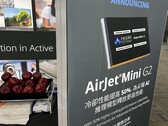 Frore Systems at Computex in Taipei. (Image source: Andreas Sebayang/Notebookcheck.com)