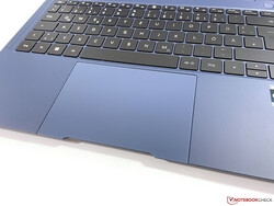 Large touchpad with extensive functionality