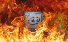 The Intel Alder Lake-S chip seemingly crashed and burned on UserBenchmark...but there are likely reasons behind the fail. (Image source: Intel/sdevil - edited)
