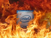 The Intel Alder Lake-S chip seemingly crashed and burned on UserBenchmark...but there are likely reasons behind the fail. (Image source: Intel/sdevil - edited)