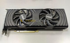 Here&#039;s what the Intel Arc Alchemist graphics card could look like (image via Videocardz)