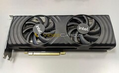 Here's what the Intel Arc Alchemist graphics card could look like (image via Videocardz)
