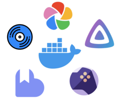 Regardless of media type, there are docker containers to help you self-host and manage almost every type of media, all accessible from any device through a browser. (Image Source: Notebookcheck)