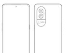 A "Reno10 Pro Plus" schematic. (Source: Digital Chat Station via Weibo)
