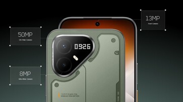 The Pova 8 Pro features a 50 MP main camera