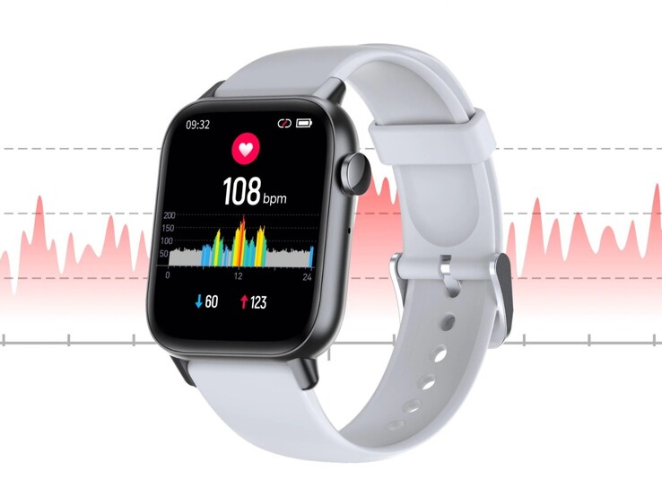 The BECBOLDF QS08 is listed as having a heart rate monitor. (Image source: BECBOLDF)