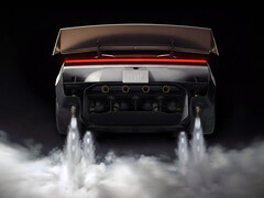 Tesla Roadster 2 thrusters in action.