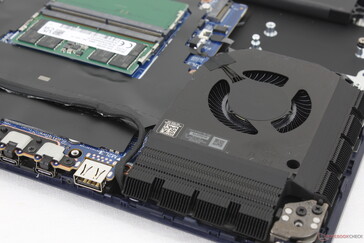 Fans stay quieter than on most other gaming laptops before needing to ramp up