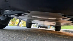 Cybertruck's underbody protection (image: Brandon/FB)