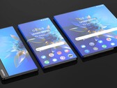 A "Huawei rollable" render. (Source: LetsGoDigital)
