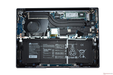 A view of the interior (MateBook 14 Intel)