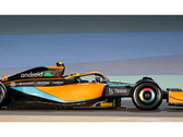 The new Google-branded F1 race car. (Source: McLaren)