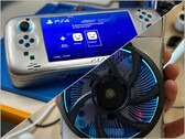 PS4 Portable V2 with GTX 750 fan on the back.