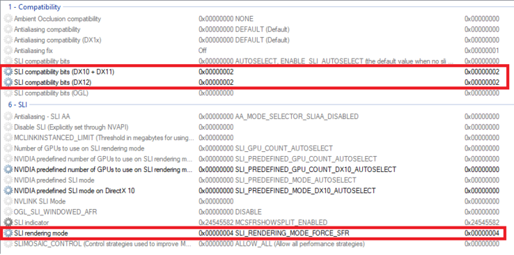 Nvidia Inspector CFR Mode (Image Source: Blair on the 3DCenter Forums)