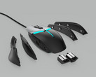 The Alienware Elite Mouse has swapable wings and weights. (Source: Dell/Alienware)