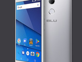 BLU R2 LTE Android smartphone in silver finish