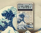 The Casio Hokusai-inspired JF-M200-TJ calculators (pictured) are expected to be released globally. (Image source: Casio)