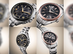 In the left column (pictured), the Citizen Attesa AT8244-57E, alongside the Citizen CB0264-55E in the right column. (Image source: @plus9time on Instagram - edited)