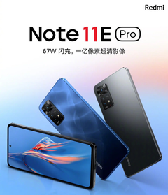 The Redmi Note 11E and Redmi Note 11E Pro are two of many Redmi Note 11 series smartphones that Xiaomi sells. (Image source: Xiaomi)