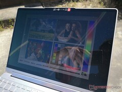 Outdoors under direct sunlight