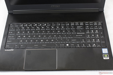 Same exact GS63VR keyboard and still no Caps Lock light