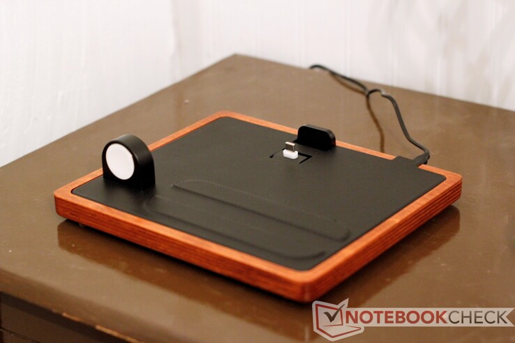 The QUAD looks nice on a nightstand.
