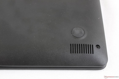 Loud bottom-facing speakers Loud bottom-facing speakers