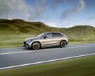 The Mercedes-Benz AMG EQE 43 4MATIC electric SUV is now available to order in Europe. (Image source: Mercedes-Benz)