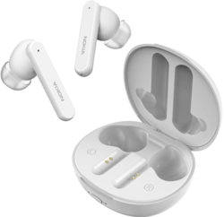 The Nokia Clarity Earbuds+ are also available in a white variant