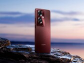 The Oppo F25 Pro 5G features an optional textured back in eye-catching red. (Image: Oppo)