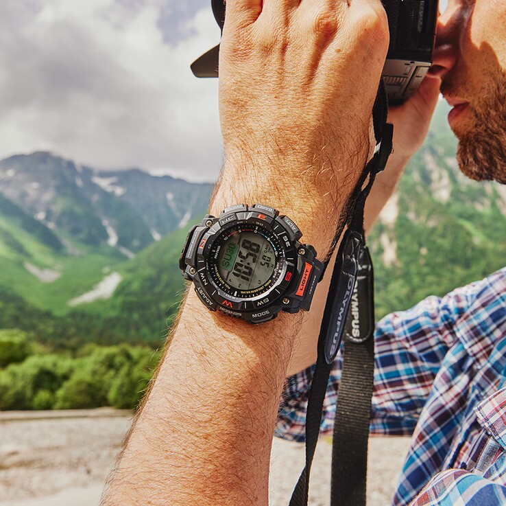 The Casio Pro Trek PRG-340-1
