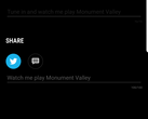 A screenshot showing Game Live's streaming platform options. (Source: Sam Mobile)