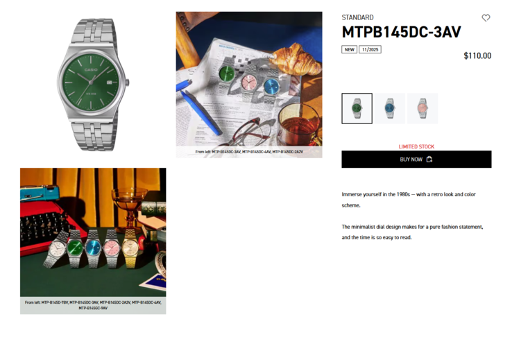 (Image source: Casio)