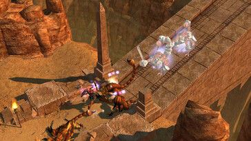 Pictured: A gameplay screenshot from Titan Quest Anniversary Edition.
