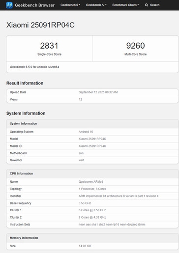 (Image source: Geekbench)