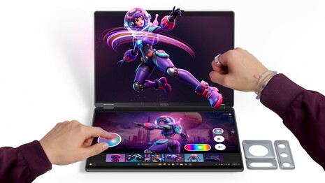 Yoga Book Pro 3D gesture control