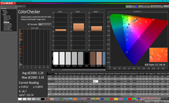 ColorChecker after calibration