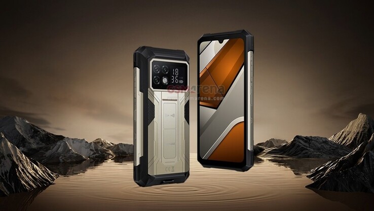 The "Doogee S200 Max" in gold. (Source: GSMArena)