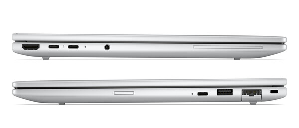 The EliteBook 8 G2a 14 with its optional RJ45 Ethernet connection.