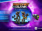Ratchet & Clank: Rift Apart is confirmed to arrive on PCs in July (image via PlayStation)
