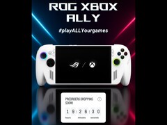 ROG Xbox Ally pre-order teaser with countdown. (Image source: Asus ROG Singapore on Facebook)