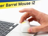 The compact Finger Barrel Mouse i2 is ergonomically designed to prevent palm heat build-up. (Source: MEETS TRADING)