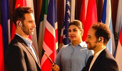 Timekettle unveils W4 Pro AI interpreter earbuds providing real-time translations and transcripts between 40 languages. (Image source: Timekettle)