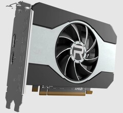 AMD Radeon RX 6500 XT video card, reference design (Source: AMD)